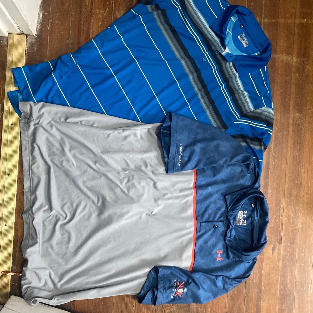 Mens XXL under armour shirts